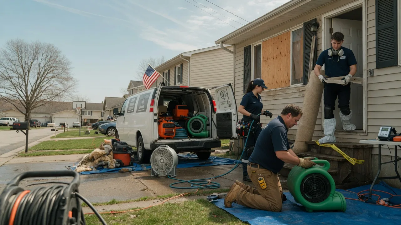 Water Damage Restoration in Bonesteel, SD near me